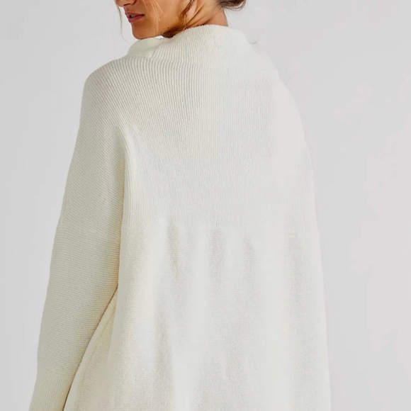 Free People Ottoman Tunic Women’s Medium Ecru, Off-white - Picture 4 of 6